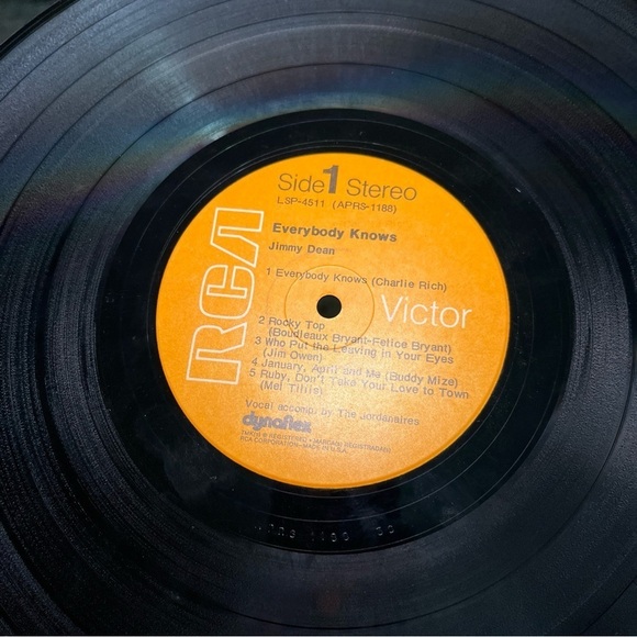 Jimmy Dean - Everbody Knows- vintage vinyl record from 1971 - Picture 6 of 9